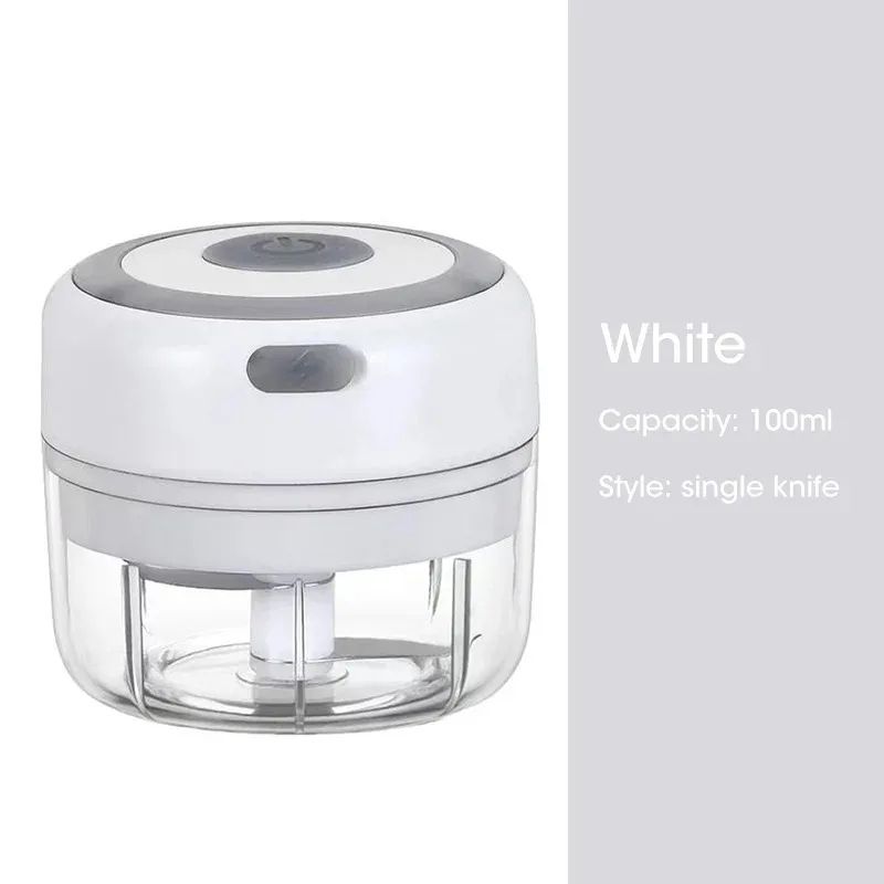 Mini Electric Garlic Chopper Pro USB Rechargeable Portable Food Processor 8