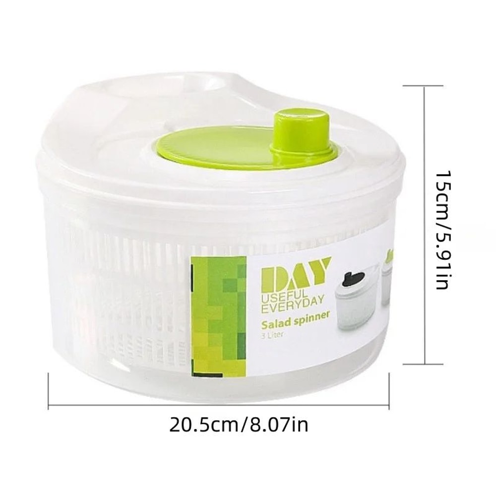 FreshSpin Pro Vegetable Washer Salad Spinner Bowl 1