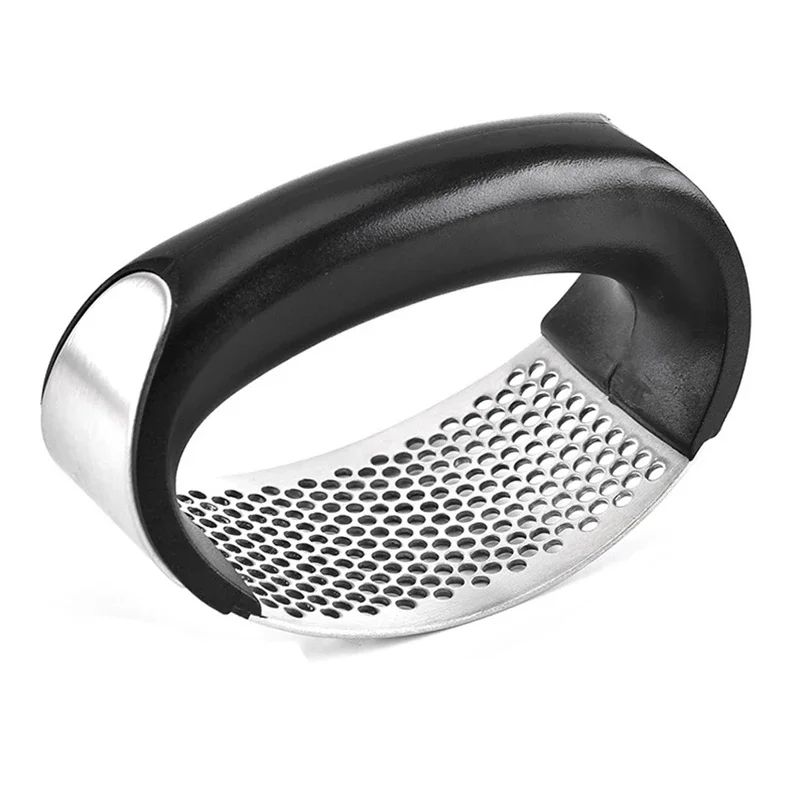 Stainless Steel Garlic Press Crusher Fast MessFree Manual Garlic Mincer 3