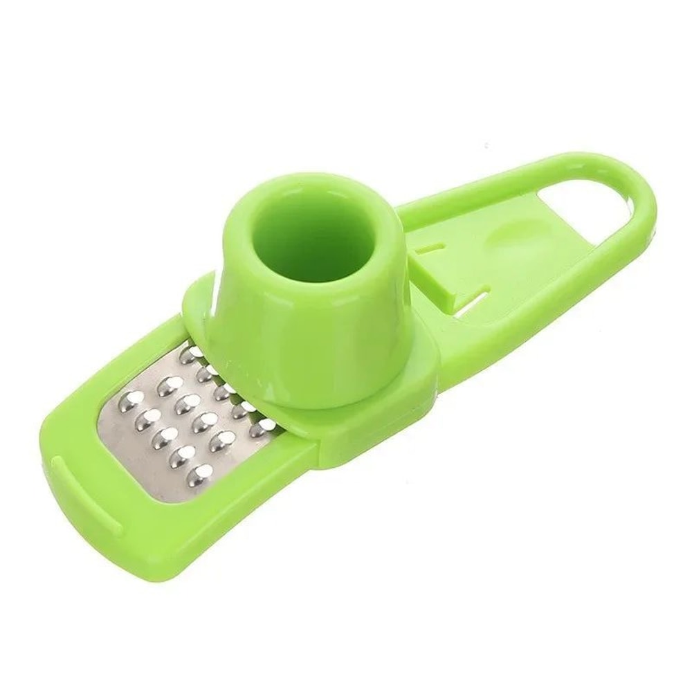 Stainless Steel Garlic Press Crusher Fast MessFree Manual Garlic Mincer 8