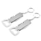 Compact Stainless Steel Keychain Corkscrew Bottle Opener MultiTool 0
