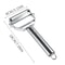 Stainless Steel Julienne Peeler 3in1 Vegetable Fruit Slicer Tool 7