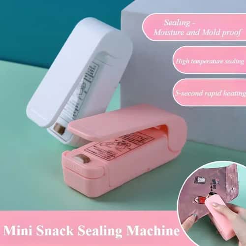 Portable Mini Bag Sealer – Handheld Heat Sealer for Airtight Food Storage