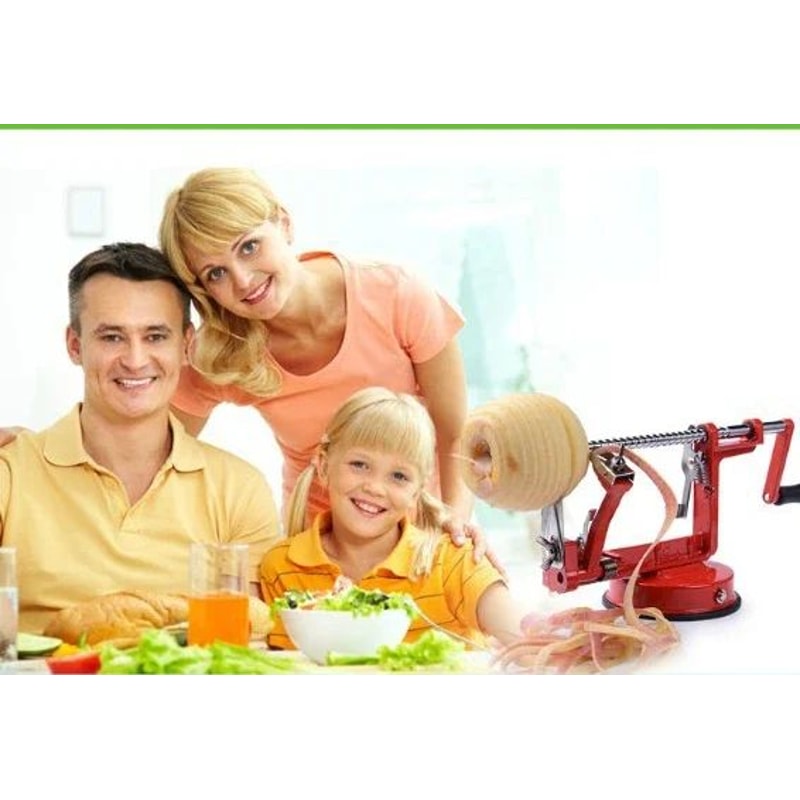 3in1 Apple Peeler Corer Slicer Stainless Steel Apple Peeling Machine 2