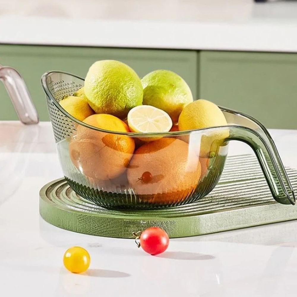 MultiFunctional Sink Drain Basket Fruit Strainer For Kitchen Sink Organization 3