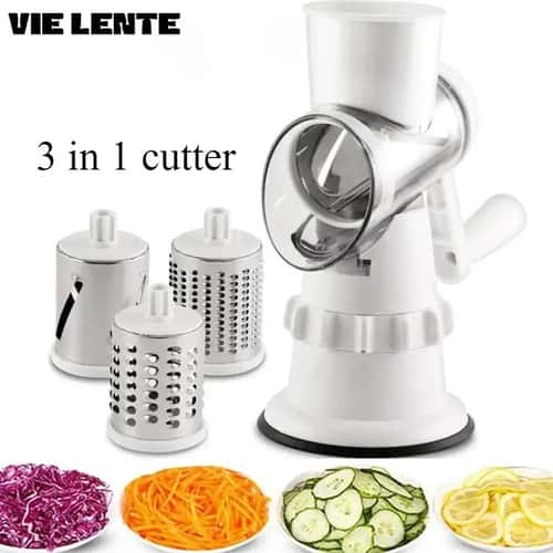 SwiftPrep 3-in-1 Vegetable Slicer Chopper Mandoline