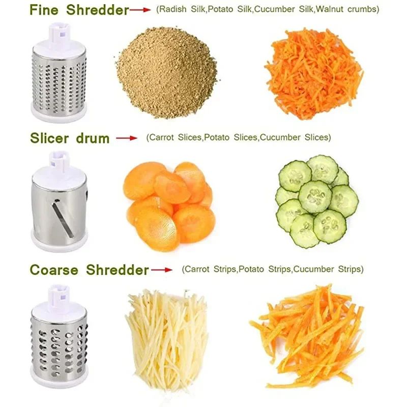 SwiftPrep 3in1 Vegetable Slicer Chopper Mandoline 4