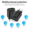 PowerQuad 48W 4Port USB Fast Charger With Quick Charge 30 Wall Adapter 3