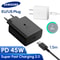 Samsung 45W Super Fast Charging USBC Wall Charger For Galaxy S25 S24 More 0
