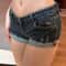 Korean Low Rise Denim Shorts Slim Fit Summer Jean Shorts For Women 3