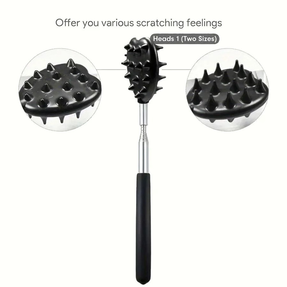 CactusReach Extendable Back Scratcher With Dual Spikes 4