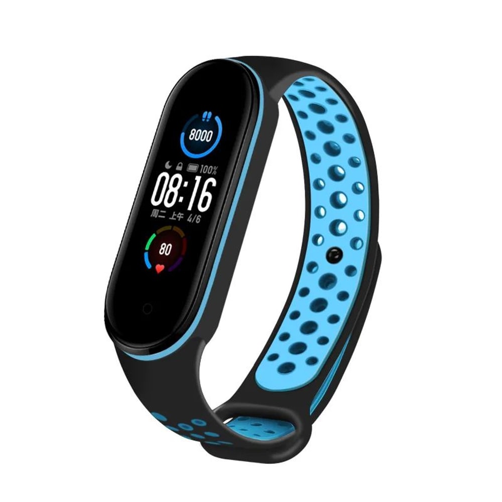 Xiaomi Mi Band Breathable Replacement Strap Soft Silicone Wristband For Mi Band 34567 10