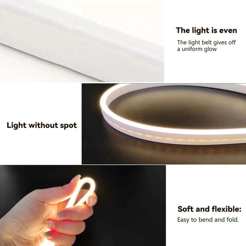Smart Touch Neon LED Light Strip Dimmable Waterproof LED Rope Light For Custom Decor 3