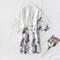 Womens Satin Robe SilkLook Satin Kimono Robe For Bridal Getting Ready Sleepwear 0
