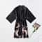 Womens Satin Robe SilkLook Satin Kimono Robe For Bridal Getting Ready Sleepwear 6