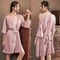 SilkEase Satin Kimono Robe Silky Satin Robe For Women Bridal Luxury Silk Nightgown Robe 2