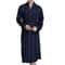 Luxury Satin Gold Kimono Robe For Men Silk Geometric Long Bathrobe Plus Size 11