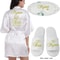 Personalized Bridal Satin Robe Custom Bride And Bridesmaid Getting Ready Robe 3