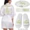 Personalized Bridal Satin Robe Custom Bride And Bridesmaid Getting Ready Robe 6