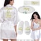 Personalized Bridal Satin Robe Custom Bride And Bridesmaid Getting Ready Robe 7