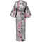 Silk Jacquard Kimono Robe Luxury Satin Ice Silk Long Womens Bathrobe 3
