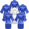 Bridal Party Silky Robe Set 6Piece Bride Bridesmaid Getting Ready Robes 3