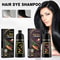 EELHOE 3in1 Brown Hair Dye Shampoo For Gray Coverage Scalp Nourishment 0