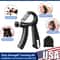 Adjustable Hand Grip Strength Trainer Kit 5Piece Hand Grip Strengthener Finger Exerciser Set 0
