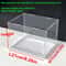 ClearGuard Acrylic Display Case Box With White Base Transparent Dustproof Showcase For Collectible 9