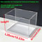 ClearGuard Acrylic Display Case Box With White Base Transparent Dustproof Showcase For Collectible 12