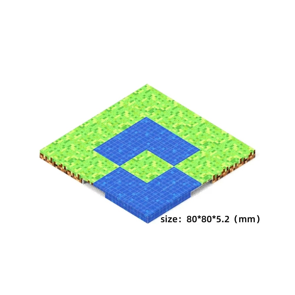 Magnetic Base Plate For Magnetic Building Blocks Stable STEM Building Toy Base 8