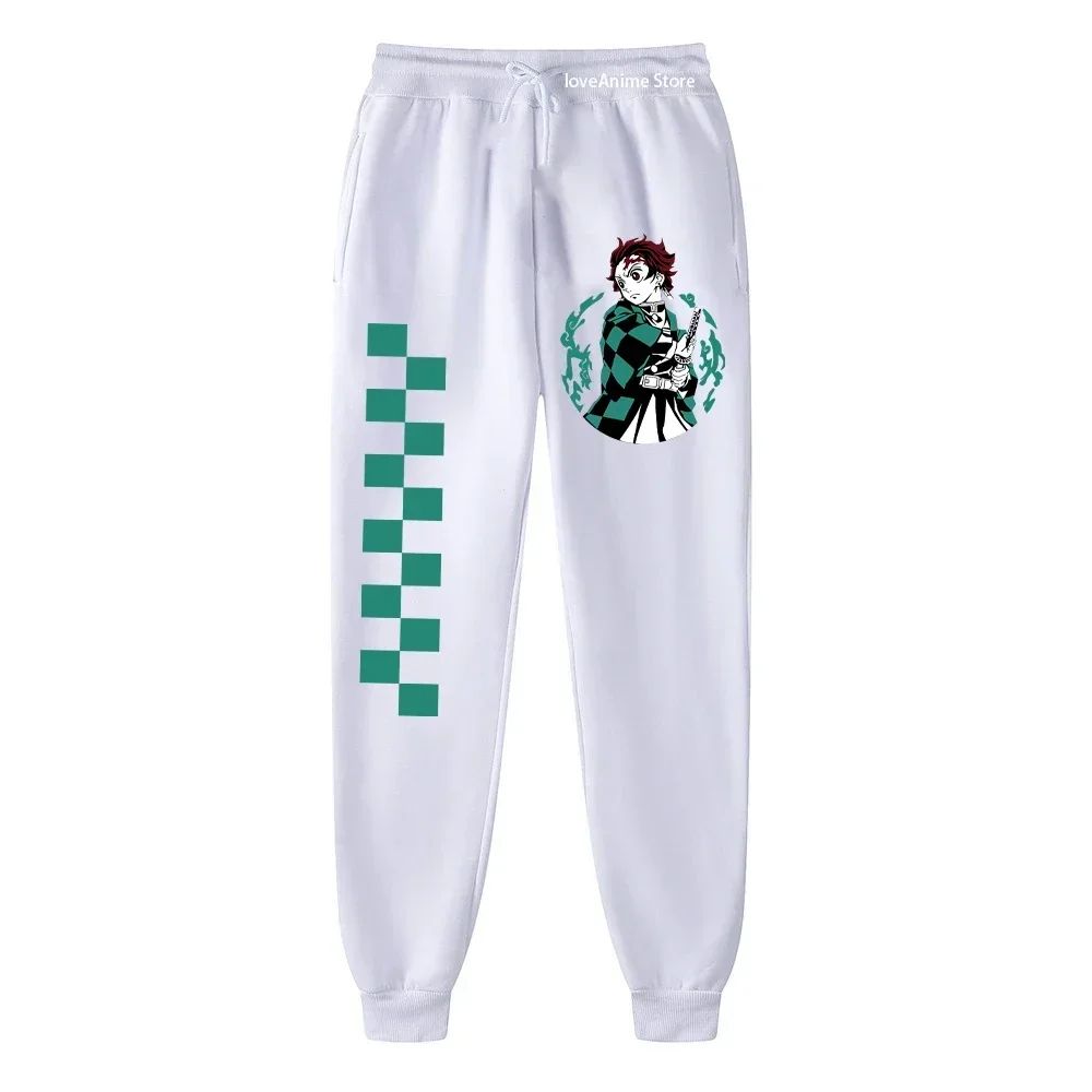 Demon Slayer Anime Jogger Sweatpants Fleece Gym Running Pants For Men Women 17