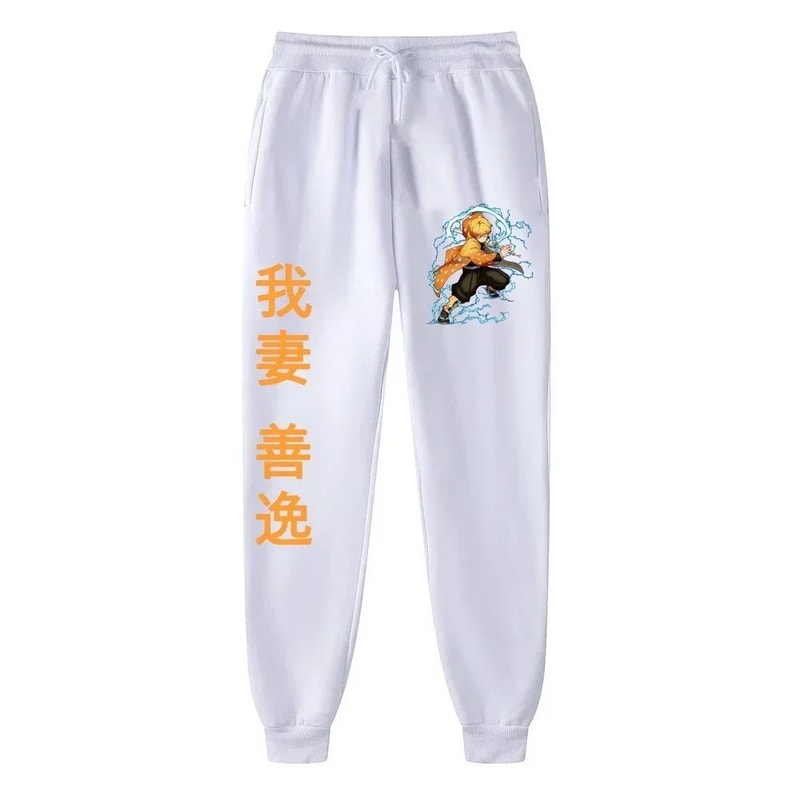 Demon Slayer Anime Jogger Sweatpants Fleece Gym Running Pants For Men Women 18