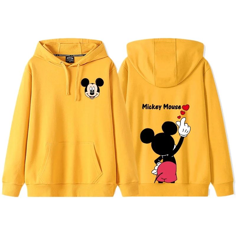 Donald Daisy Cozy Couple Hoodie Disney Cartoon Fleece Sweatshirt For Women 2