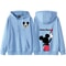 Donald Daisy Cozy Couple Hoodie Disney Cartoon Fleece Sweatshirt For Women 4