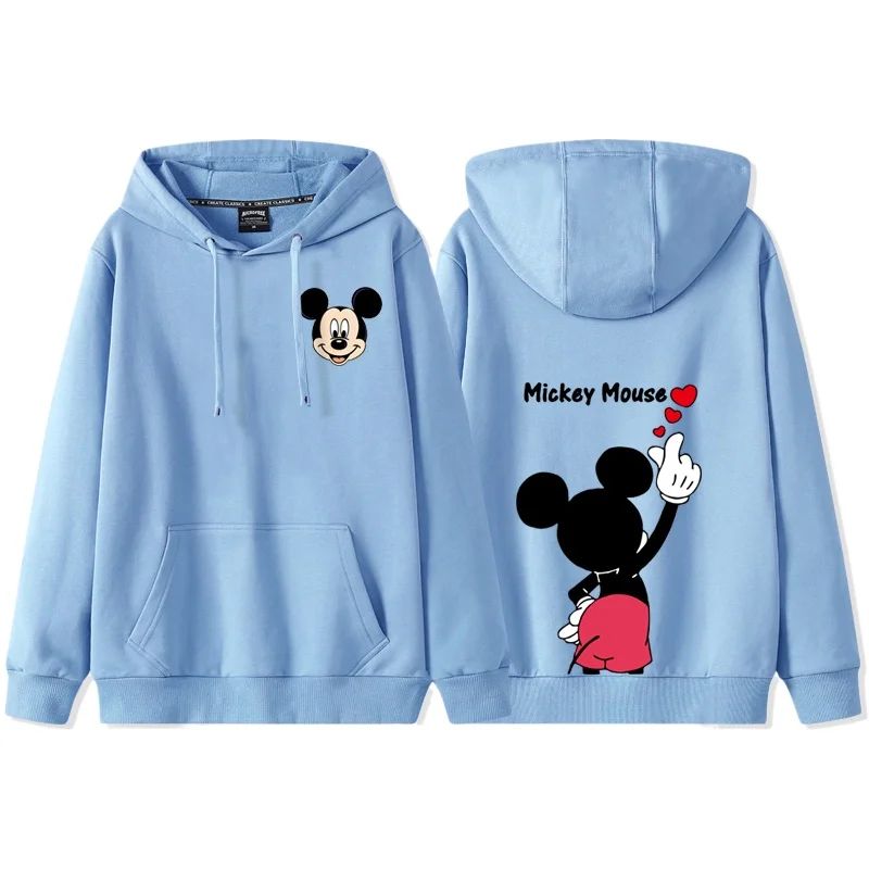 Donald Daisy Cozy Couple Hoodie Disney Cartoon Fleece Sweatshirt For Women 4