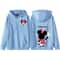 Donald Daisy Cozy Couple Hoodie Disney Cartoon Fleece Sweatshirt For Women 10