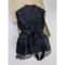 Korean Summer Black Sleeveless Vest Slim Waist V Neck Waistcoat With Mesh Patchwork 1