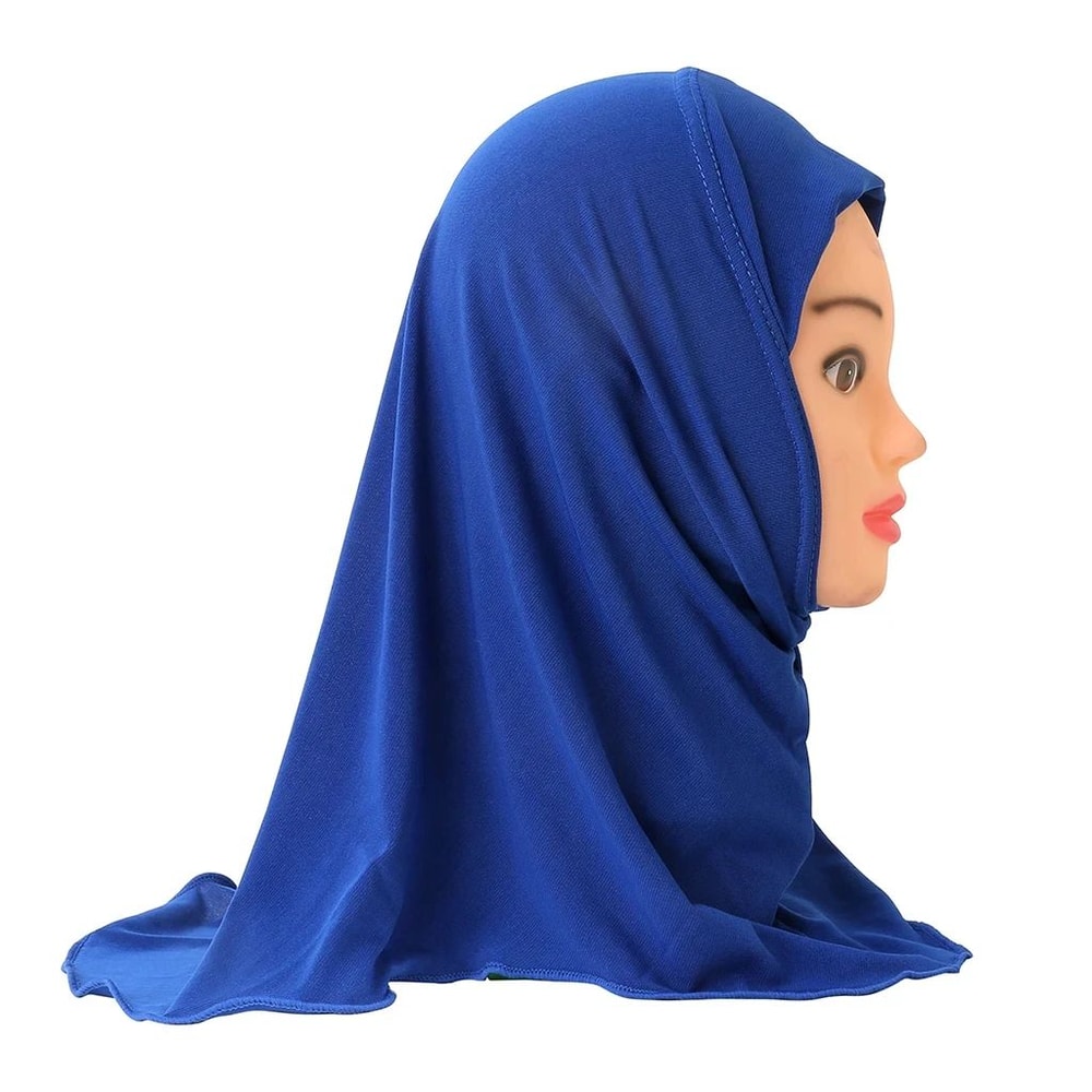 ComfortStretch Kids Hijab Soft Breathable Islamic Scarf For Toddler Girls 4