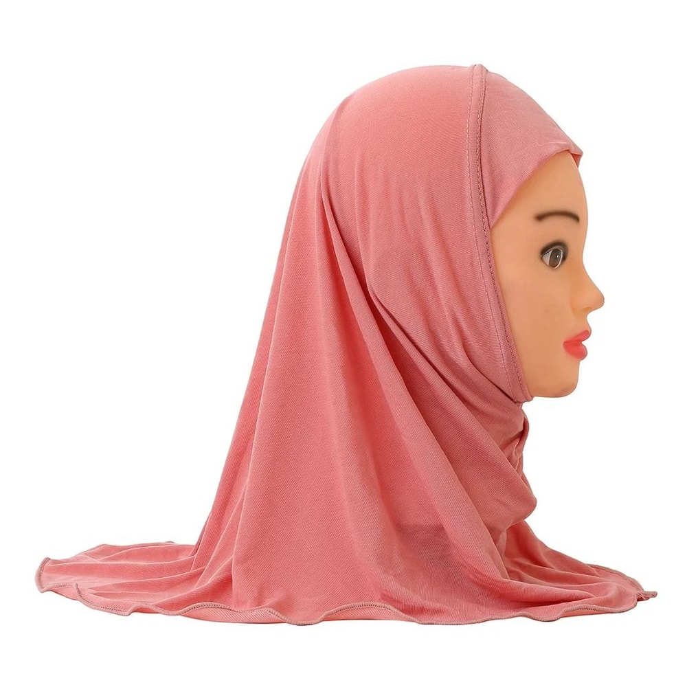 ComfortStretch Kids Hijab Soft Breathable Islamic Scarf For Toddler Girls 10