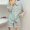 Cozy Chic 3Piece Plaid Pajama Set For Women Soft Winter Loungewear With Cardigan 5