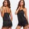 Luna Lace Pajama Set Sleeveless Sexy Sleepwear For Women 0