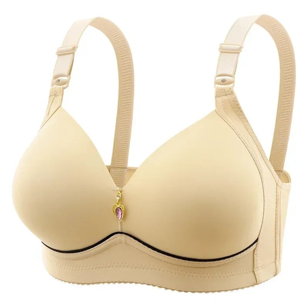 ComfortLift Wireless Bra For Women Breathable Seamless Plus Size Support 2
