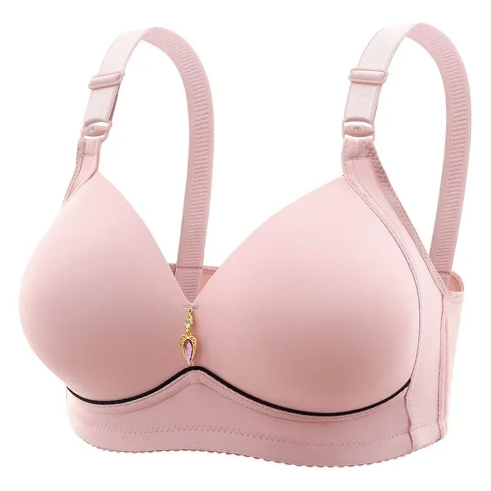 ComfortLift Wireless Bra For Women Breathable Seamless Plus Size Support 3
