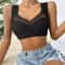 LaceLift Seamless Comfort Bralette Plus Size Lace Sports Bra Wireless Backless L3XL 3