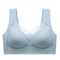 LaceLift Seamless Comfort Bralette Plus Size Lace Sports Bra Wireless Backless L3XL 7