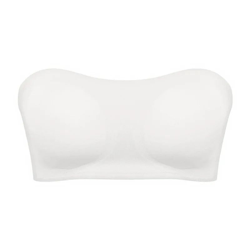 SilkLift Seamless Strapless Push Up Bra Invisible AntiSlip Ice Silk Support 7