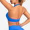 NCLAGEN Seamless Halter High Support Sports Bra With Open Back Lift 1