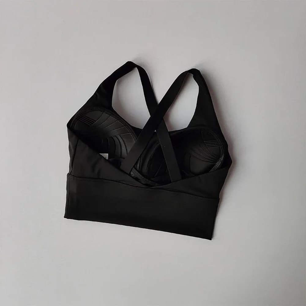 AllDay Support High Impact Sports Bra Shockproof Seamless Yoga Running Bra 12