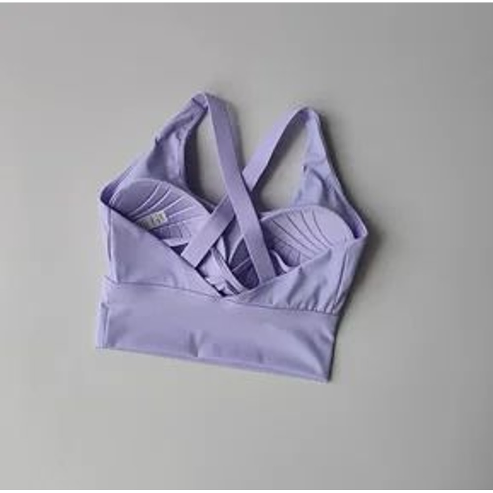 AllDay Support High Impact Sports Bra Shockproof Seamless Yoga Running Bra 1